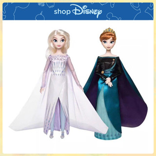 👑Disney Princess Frozen2 ตุ๊กตาเจ้าหญิงอาอิชาแอนนาทรงมงกุฎ2ชิ้นกล่องของขวัญแช่แข็งสองชุด