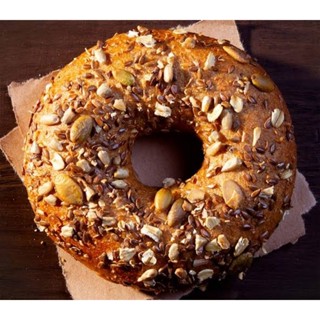 Grain bagels 4pcs. (100g/pc) เบเกิลธัญพืช