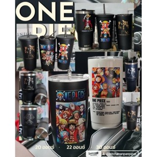 สาวกวันพีชห้ามพลาดนะคะแก้วเก็บความเย็นขนาด 20 ออนซ์ เป็นงานสกรีน UV สีไม่ลอกเก็บความเย็นได้นาน 8-12ชม
