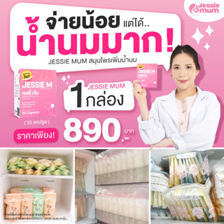 ส่งด่วน/ของแท้/ราคาถูก อาหารเสริม Jessie mum เจสซี่มัม เพิ่มน้ำนม ดูแลน้ำนม กู้น้ำนม น้ำนม นมแม่ 1 กล่อง 30 แคปซูล