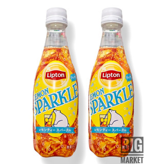 Lipton Lemon Sparkile เครื่องดื่มชามะนาวโซดาจากประเทศญี่ปุ่น