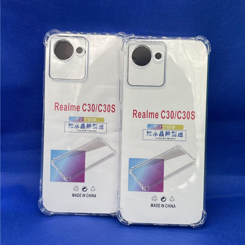 Case Realme เคส realme C30 C30S ตรงรุ่น แบบ TPU ใสเสริมขอบและมุมกันกระแทก ส่งไว จาก กทม