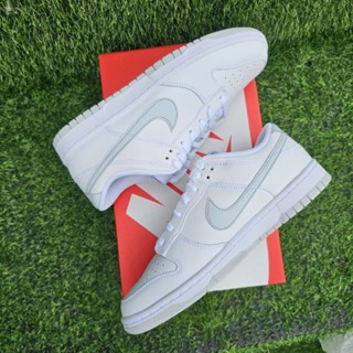 NIKE แท้💯%DUNK LOW White-pure platinum