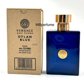 น้ำหอม แท้100% Versace Pour Homme Dylan Blue Eau De Toilette 100ml Tester