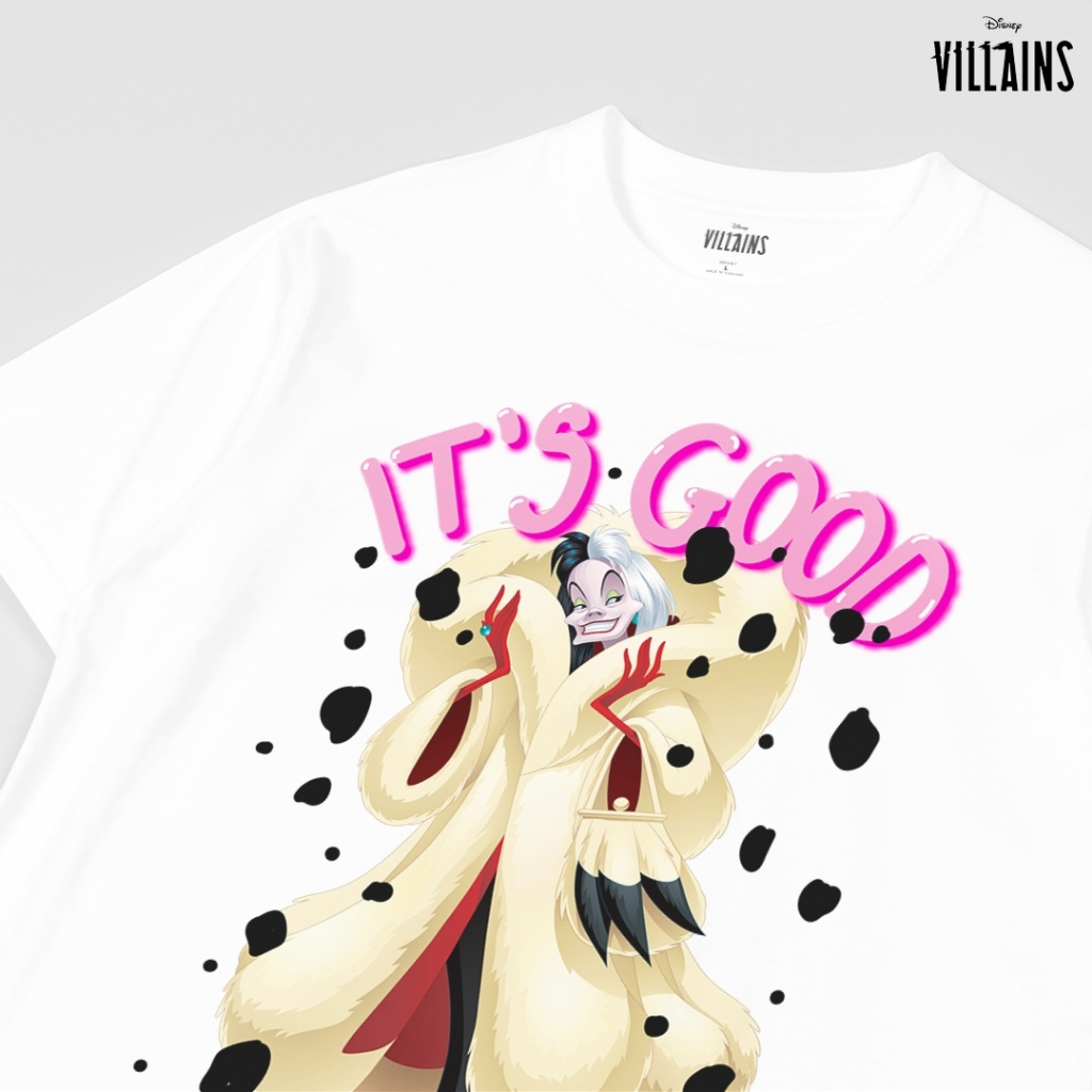 Power 7 Shop เสื้อยืดการ์ตูน "Villains" ลิขสิทธิ์แท้ DISNEY (TMX-005) — صورة 5