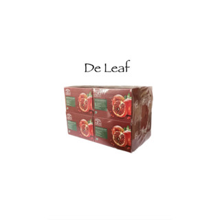 De Leaf สบู่เดอ ลีฟ ทับทิม ปริมาณก้อนละ 100 g.