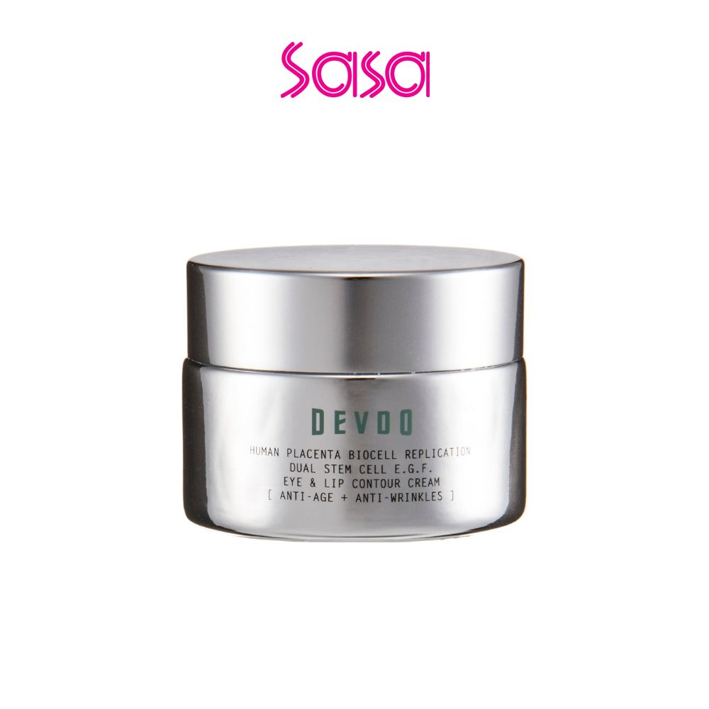 DEVDO®Human Placenta BioCell Replication + Dual Stem Cell Eye & Lip Contour Cream 30ml