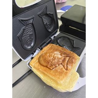 Taiyaki Croissant Set แป้งทำครัวซองต์รูปปลา ฟรีเครื่องอบ