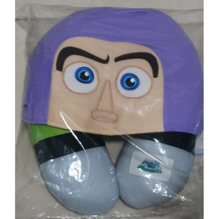 Disney หมอนรองคอ มีฮู๊ด Pooh &amp; Friend เพื่อนหมีพูห์  Eeyore Buzz Lightyear