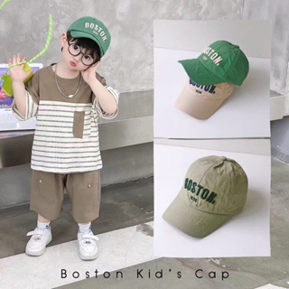 [พร้อมส่ง] Boston Kid’s Cap หมวกแก๊ปเด็ก 1-10 ขวบ