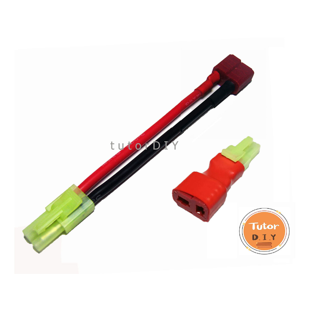 [ร้านในไทย] Connector Plug mini Tamiya female to T-Plug female