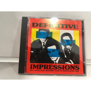 1 CD MUSIC  ซีดีเพลงสากล      DEFINITIVE IMPRESSIONS THE IMPRESSIONS   (A19J38)