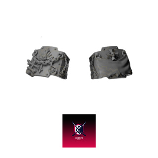 Warhammer 40k proxy parts Behemoth Shoulder Pads