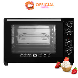 [ ส่งฟรี ] HOUSE WORTHเตาอบมืออาชีพ 62 ลิตร (COMMERCIAL OVEN) รุ่น HW-EO13 กระจกนิรภัย 2ชั้น