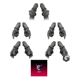 Warhammer 40k proxy parts Heavy Power Claws02