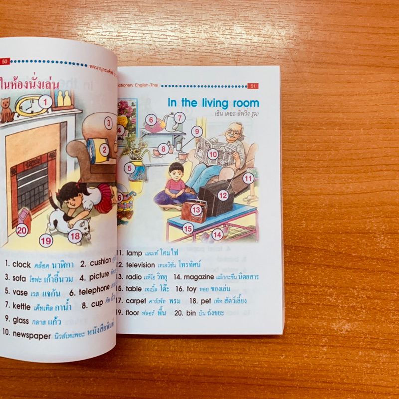 Dictionary ศัพท์อังกฤษไทยป.1-6ฉบับพกพา ราคา ถูกที่สุด ดีลบีเคเค แกลเลอรีภาพที่ 3