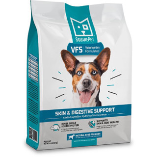 อาหารสุนัข SquarePet สูตร Skin &amp; Digestive Support ขนาด 2 kg (Best by 15 Oct 2023)