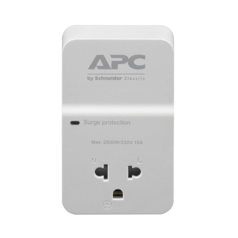 ปลั๊กไฟ APC UPS SURGE PROTECTION ARREST 1 OUTLET 230V (PM1W-VN)