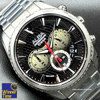 นาฬิกา ALBA Signa Quartz Chronograph รุ่น AT3J15X,T3J15X1,T3J15