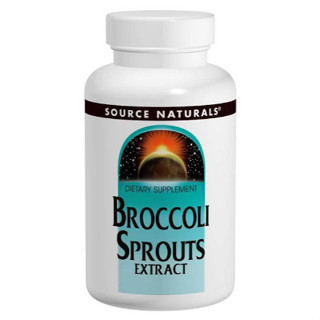 บร็อคโคลี่เพาะงอกสกัด Source Naturals, Broccoli Sprouts Extract, 250 mg, 60 Tablets