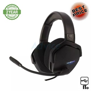 HEADSET (7.1) NUBWO-X X99 BLACK ประกัน 2Y หูฟัง หูฟังเกมมิ่ง หูฟังเล่นเกม เฮดเซ็ท เกมมิ่งเฮดเซ็ท