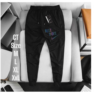 กางเกงวอร์ม  แฟชั่น ชาย หญิง mens pant NIK02