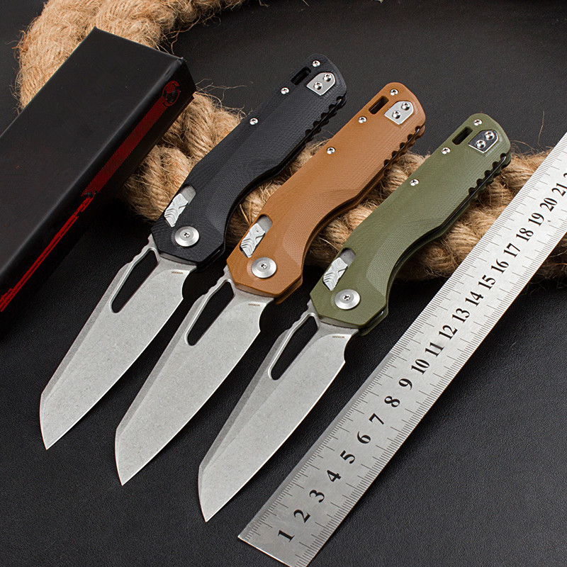 Kesiwo MT MSI มีดพับยุทธวิธี M390MK ใบมีด G10 Handle Camping ยูทิลิตี้กลางแจ้ง EDC Pocket Fold Survi