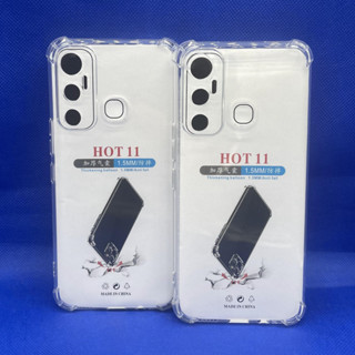 Case infinix เคส infinix Hot 11  หนา 1.5mm ตรงรุ่น แบบ TPU ใสเสริมขอบและมุมกันกระแทก ส่งไว จาก กทม