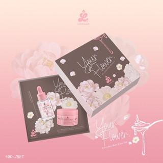 [1แถม1] Boxset limited น้ำตบผม longhair กลิ่นใหม่ Your Flower🌸 ฟื้นฟูผมเสีย