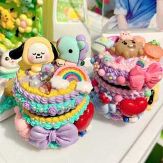 ยาดมหงส์ไทย แบบเรซิ่นแบบตั้ง diy วิปครีมปลอม bt21 bts