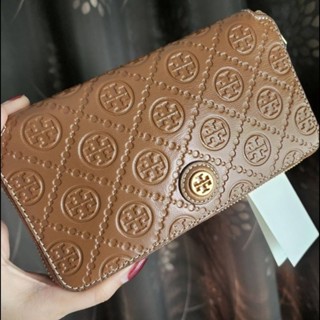 กระเป๋าสตางค์ใบยาว งาน shop Tory Burch T Monogram