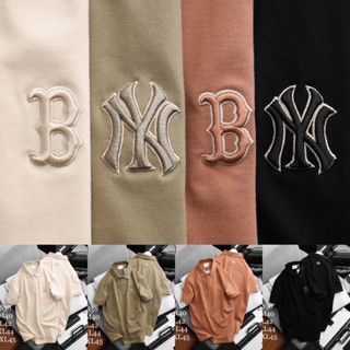 เสื้อโปโลคอปก MLB Basic 🇰🇷 ผ้า Cotton 💯 | เสื้อคอปกผู้ชาย | เสื้อโปโล 👕 ร้านค้าจัดส่งไว