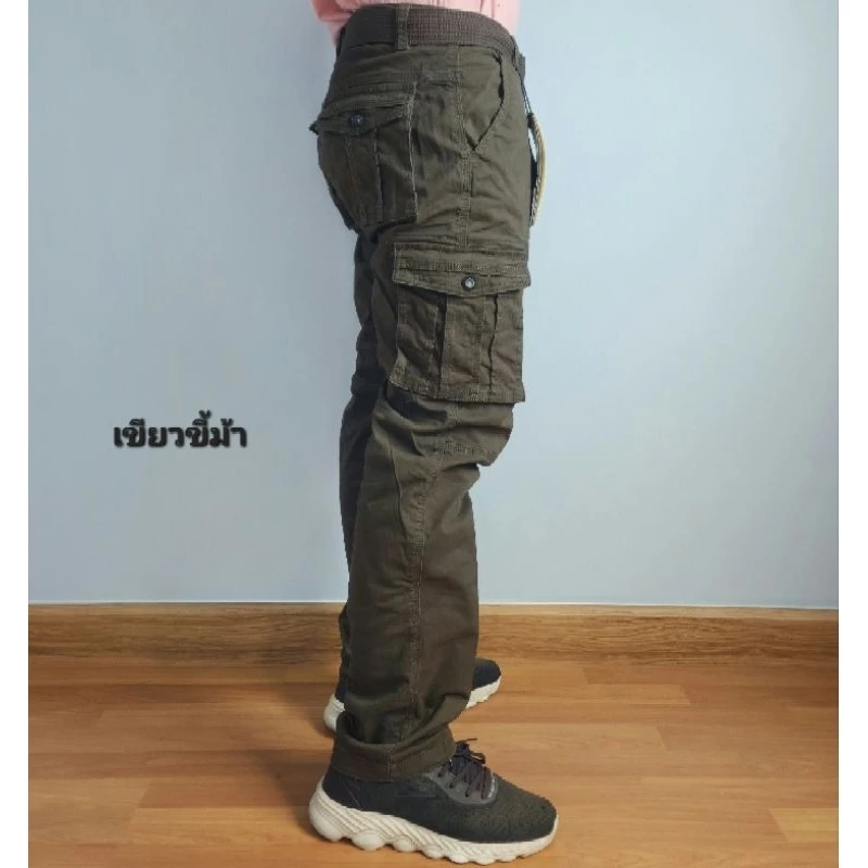 กางเกง​คา​ร์โก้​ รุ่น​ใหม่​ล่าสุด​ ทรงสลิม กระบอกเล็ก เข้ารูป ผ้าหนา ผ้ายืด ของแท้ 100​% งานเย็บคุณภาพ​ ส่งเร็ว ตรงปก