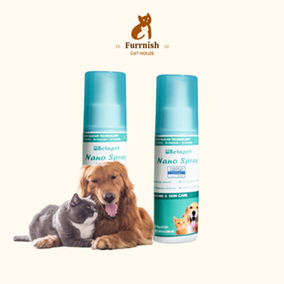 Betapet นาโนสเปรย์ Nano Spray สำหรับสุนัข-แมว ช่วยรักษาโรคผิดหนัง เชื้อรา ยีสต์ ปลอดภัย ไม่เป็นอันตราย