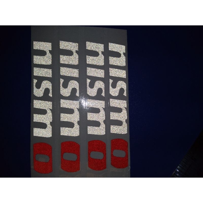 สติ๊กเกอร์ NISMO ติดแม๊ก1ชุดสะท้อนแสง