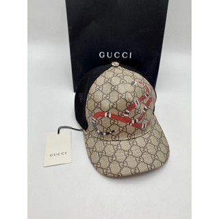 หมวกgucciแท้​100​%ส่งฟรีมีของแถม