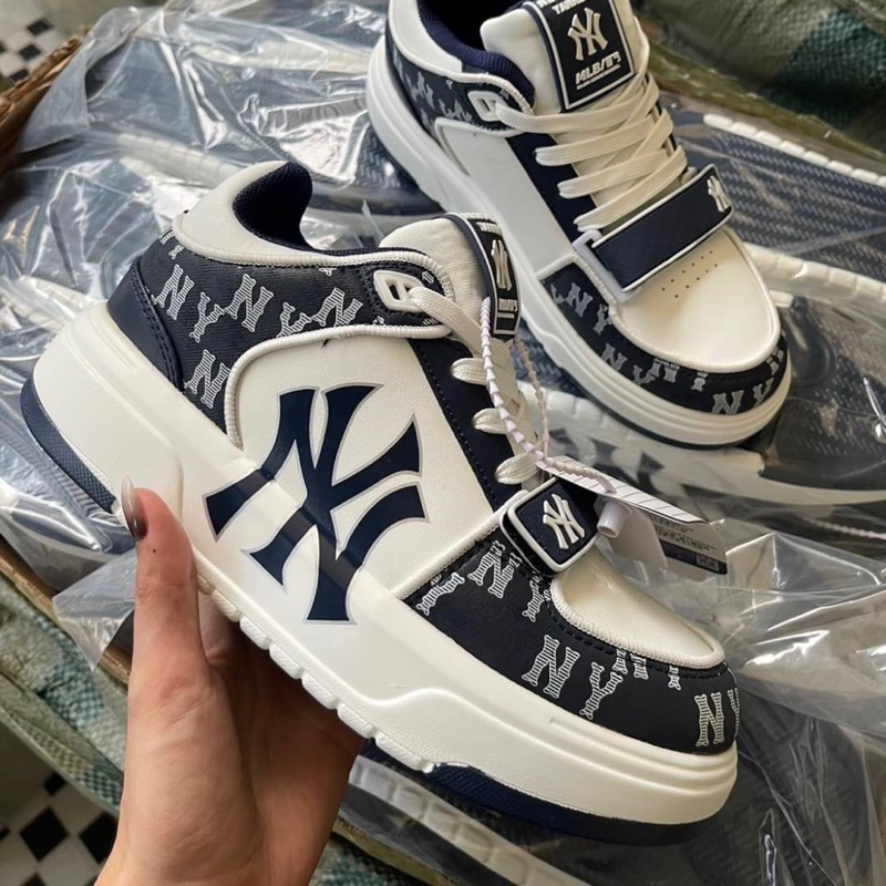 🔥มาใหม่🔥 รองเท้าผ้าใบ MLB รุ่นฮิต Unisex ใส่ได้ทั้งผู้หญิงและผู้ชาย 📌พร้อมกล่อง