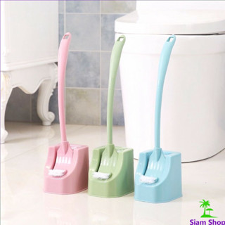 แปรงขัดห้องน้ำ หัวแปรง 2 ด้าน มีทั้งหมด 3 สี  Toilet Brush