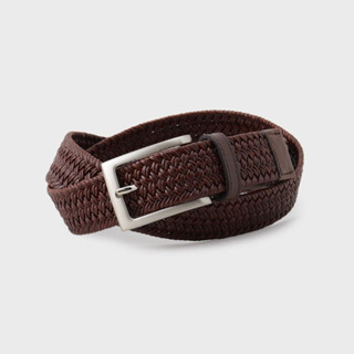 TAKEO KIKUCHI เข็มขัดหนัง ECO LEATHER MESH BELT