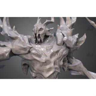 [โมเดลไม่ทำสี] Shadow Fiend [DOTA2] 3D printing model