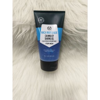 THE BODY SHOP MACA ROOT &amp; ALOE CALMING SHAVING GEL FOR MEN 150ML