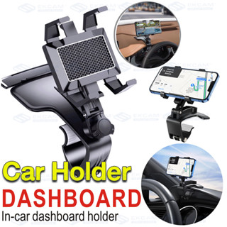 Car Holder ที่จับโทรศัพท์ ที่วางมือถือในรถยนต์ ปรับหมุนได้360องศา สำหรับหนีบคอลโซล พร้อมส่ง