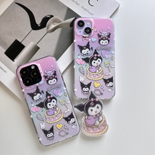 สอบถามก่อนกดสั่ง เคสการ์ตูน ไล่สี เคสหัวใจ สีพาสเทล ขอบนิ่ม griptok holder ไอริง เคสโทรศัพท์ เคสแข็ง ม่วง การ์ตูน ชมพู