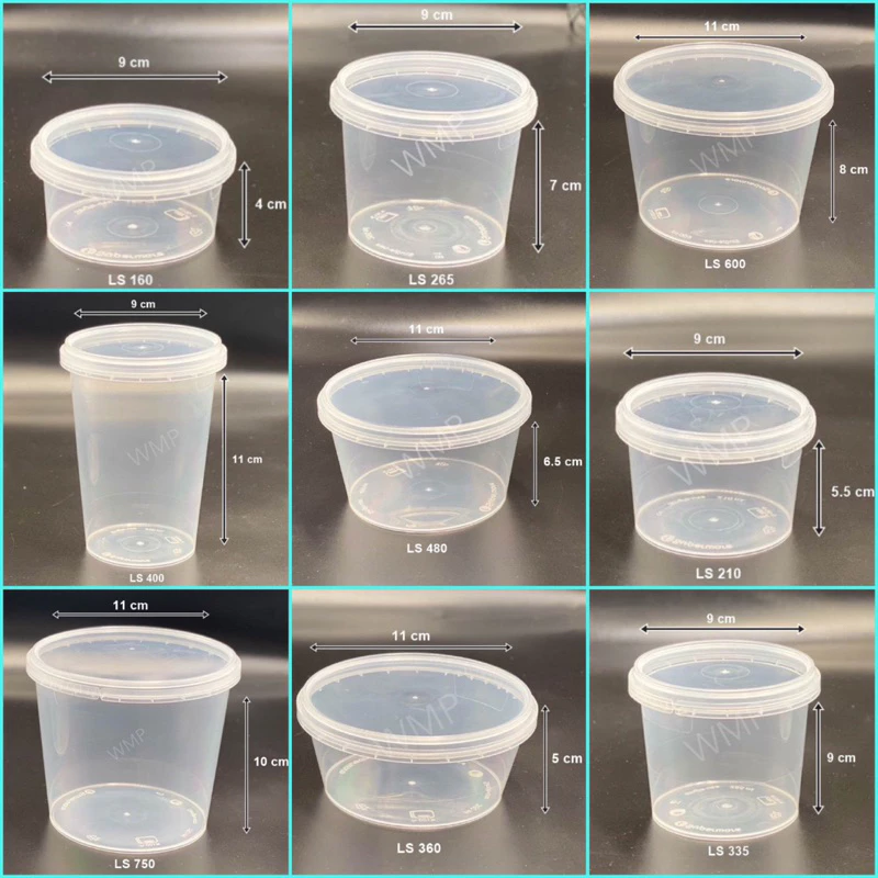 LS - Superware กระปุกฝาล็อค ฝาเซฟตี้ กระปุกใส่อาหาร Safety seal กระปุกคุ้กกี้ (25 ชุด/แถว)