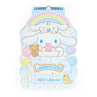 [ส่งตรงจากญี่ปุ่น] ปฏิทินแขวนผนัง 2024 / Sanrio Cinnamoroll Die Cut ปฏิทินญี่ปุ่น ใหม่