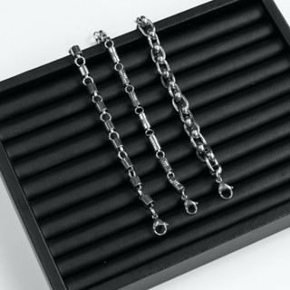 Meless | Set K สร้อยข้อมือสแตนเลส รวมลายแปลกใหม่