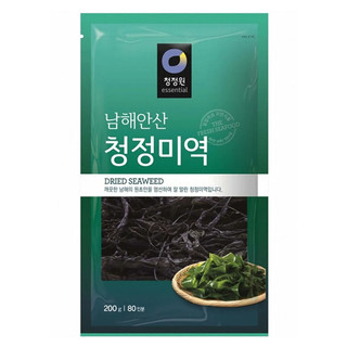 Chungjungone Seaweed สาหร่ายวากาเมะ วากาเมะอบแห้ง miyek 200g 청정원 미역