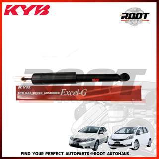 KYB โช๊คอัพหลัง GAS สำหรับ HONDA CITY GM / JAZZ GE ปี 09-13 เบอร์ 348021-D