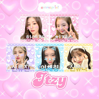 🎀Sticker ITZY🎀 สติ๊กเกอร์ขนาด 1.5*1.5นิ้ว/ 2*2นิ้ว สำหรับแปะพัสดุหรืออื่นๆ📦