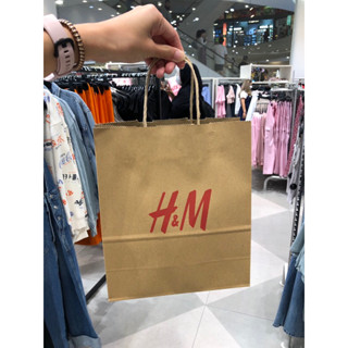 ถุงหิ้ว H&amp;M แบรนด์เนมแท้ขายไปแล้ว40กว่าใบ